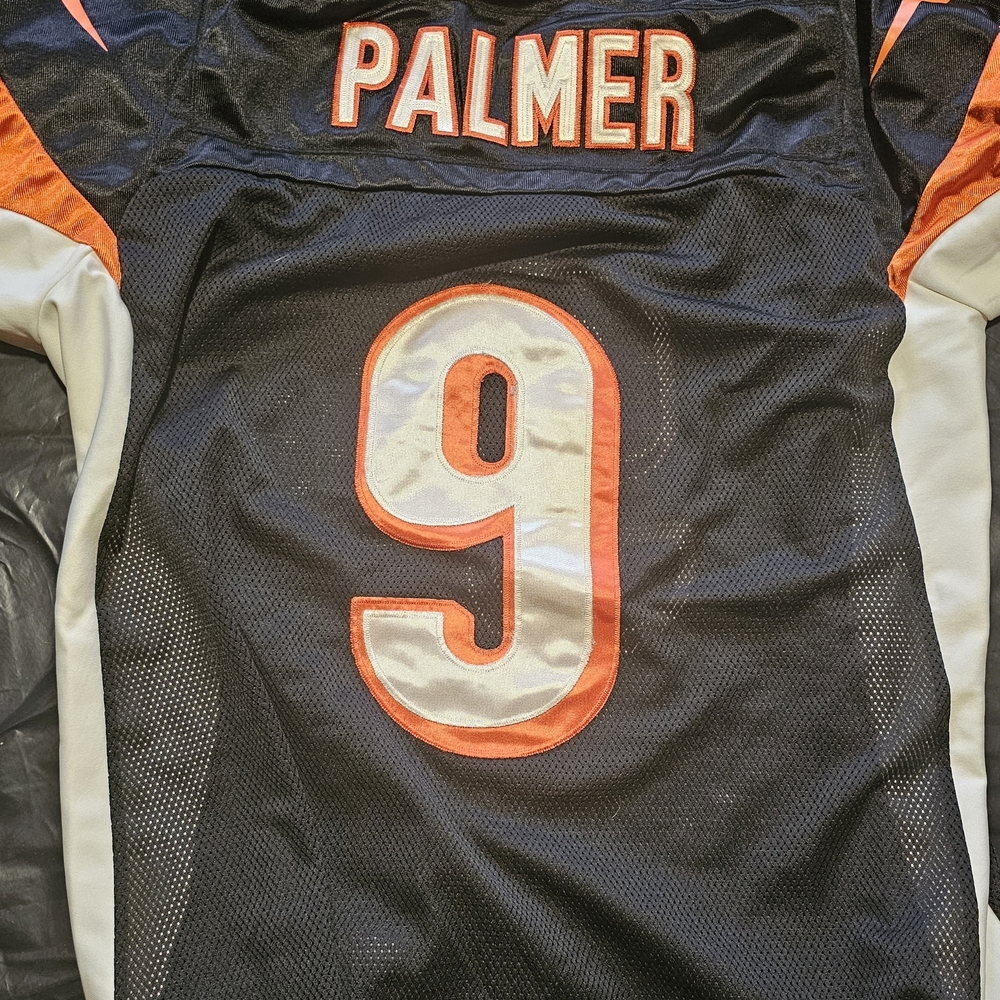Black and Orange Football Jersey